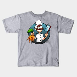 The vegetarian chef Kids T-Shirt